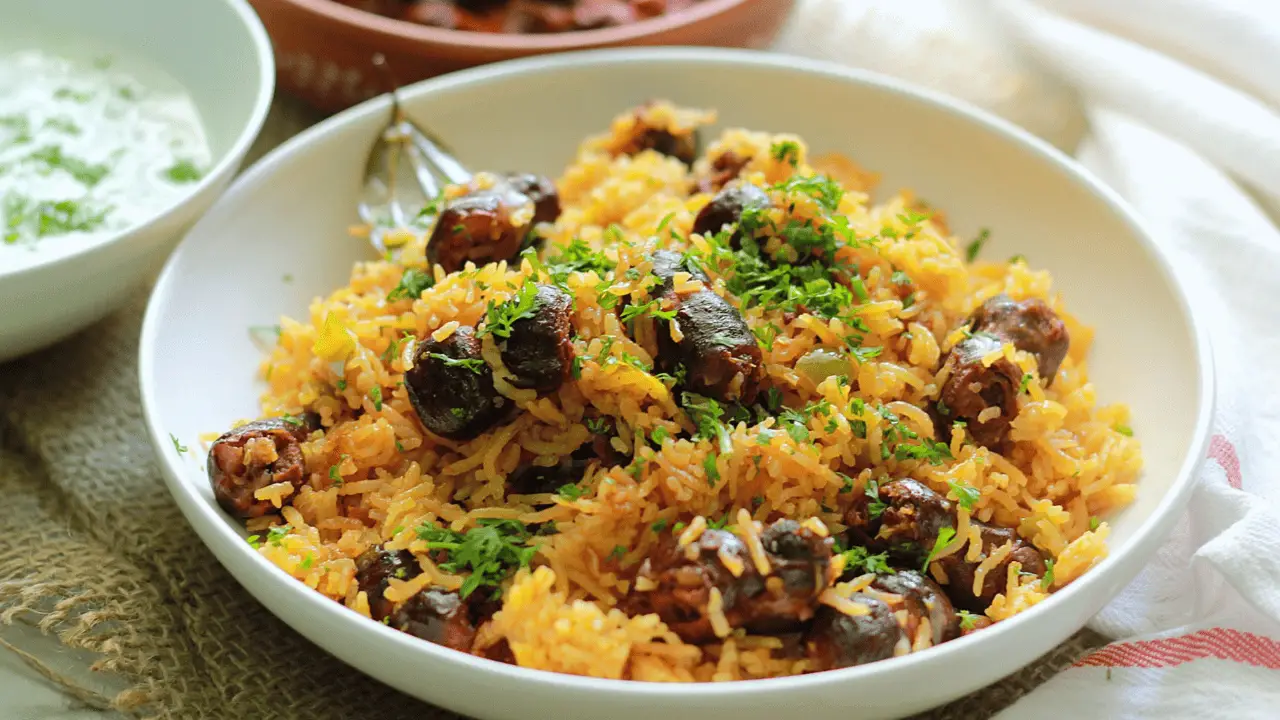 Goan Sausage Pulao