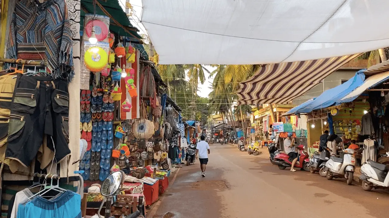 anjuna flea market